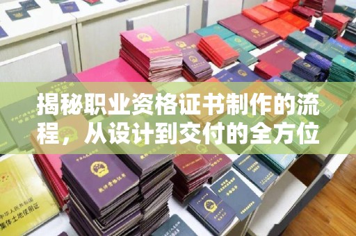 横峰揭秘职业资格证书制作的流程，从设计到交付的全方位解析